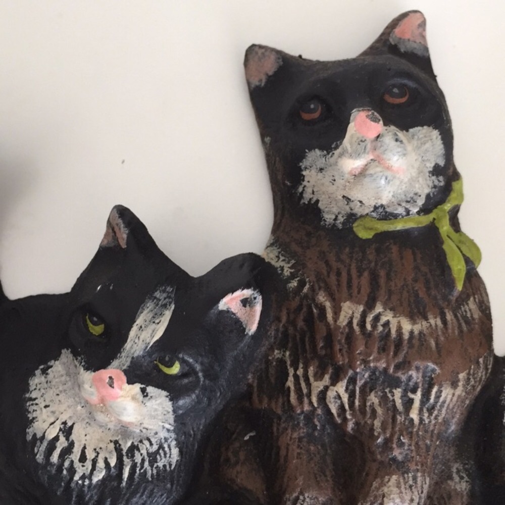 Cat Hanger Rack Cast Iron - Picture 5 of 15